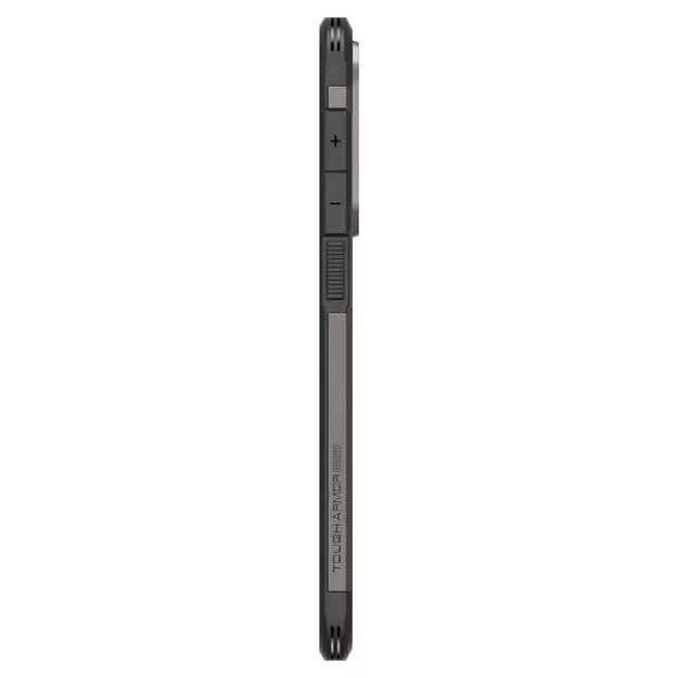 Spigen Tough Armor MagSafe Case for Samsung Galaxy S25 Edge - Gray/Black 3