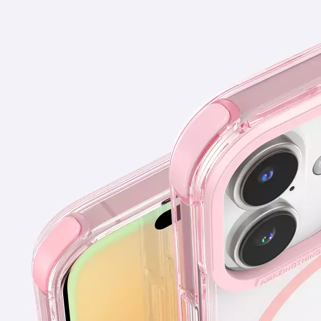 AmazingThing Omni Mag Case for iPhone 16 Plus - Dark Pink 8