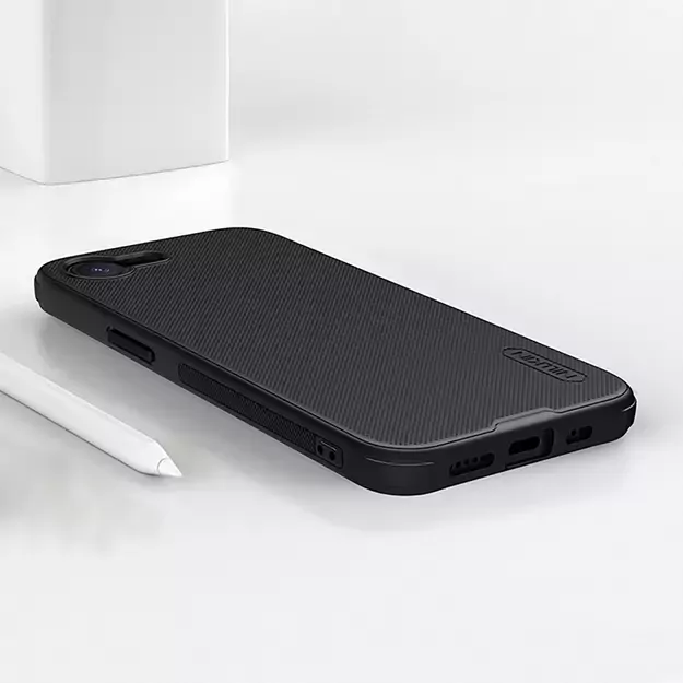 Nillkin Super Frosted Shield Pro Magnetic Case for iPhone 16e - Black 19