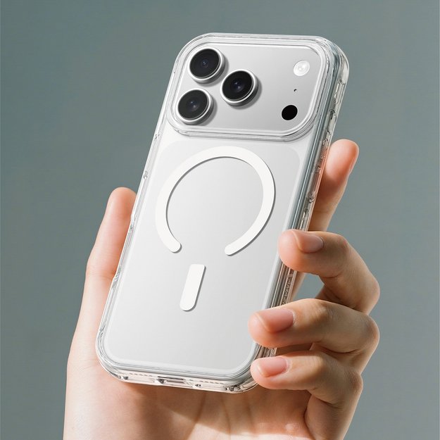 AmazingThing Titan Pro Case for iPhone 17 Pro MagSafe Compatible - Transparent 11