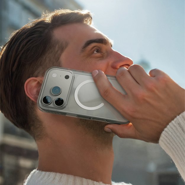 AmazingThing Titan Pro Case for iPhone 17 Pro MagSafe Compatible - Transparent 13