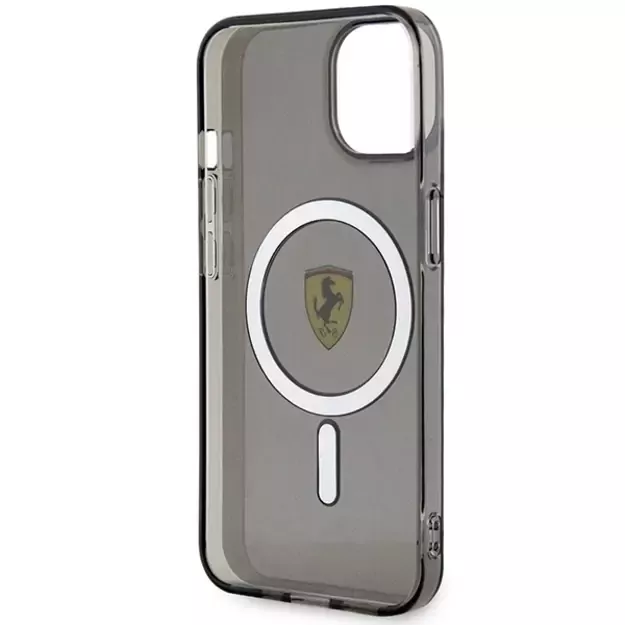 Ferrari FEHMP14MURKK iPhone 14 Plus 6.7  black/black hardcase Translucent Magsafe 5