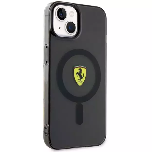 Ferrari FEHMP14MURKK iPhone 14 Plus 6.7  black/black hardcase Translucent Magsafe 2