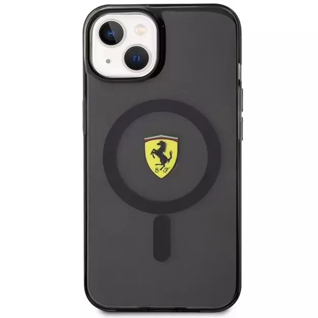 Ferrari FEHMP14MURKK iPhone 14 Plus 6.7  black/black hardcase Translucent Magsafe 1