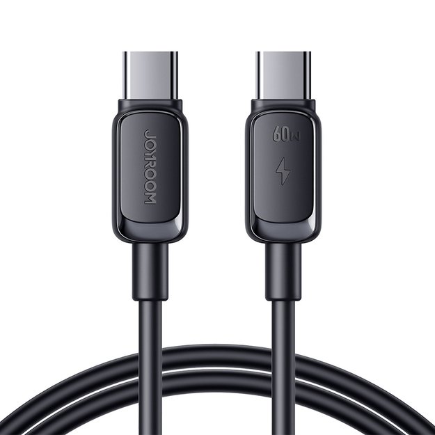 Joyroom Multi-Color Series A14 USB-C / USB-C 60W Cable 1.2 m - Black 1