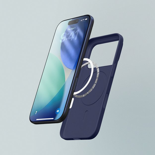 AmazingThing Minimal Air Case for iPhone 17 Pro Max Compatible with MagSafe - Blue 6