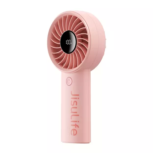 Jisulife Handheld Fan Life4 3600mAh Portable USB Fan - Pink 1