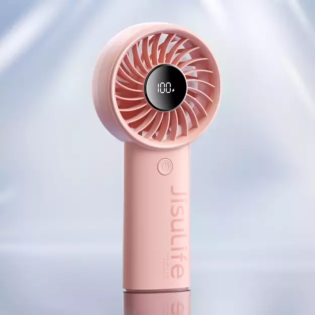Jisulife Handheld Fan Life4 3600mAh Portable USB Fan - Pink 7
