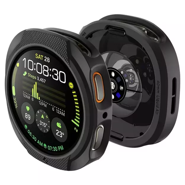 Spigen Liquid Air Case for Samsung Galaxy Watch 8 44mm - Matte Black