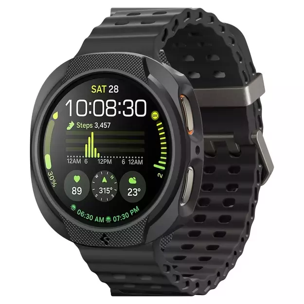 Spigen Liquid Air Case for Samsung Galaxy Watch 8 44mm - Matte Black 14