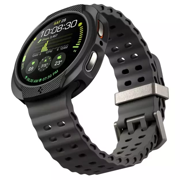 Spigen Liquid Air Case for Samsung Galaxy Watch 8 44mm - Matte Black 5