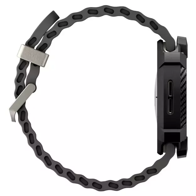 Spigen Rugged Armor Case for Samsung Galaxy Watch 8 44mm - Matte Black 6