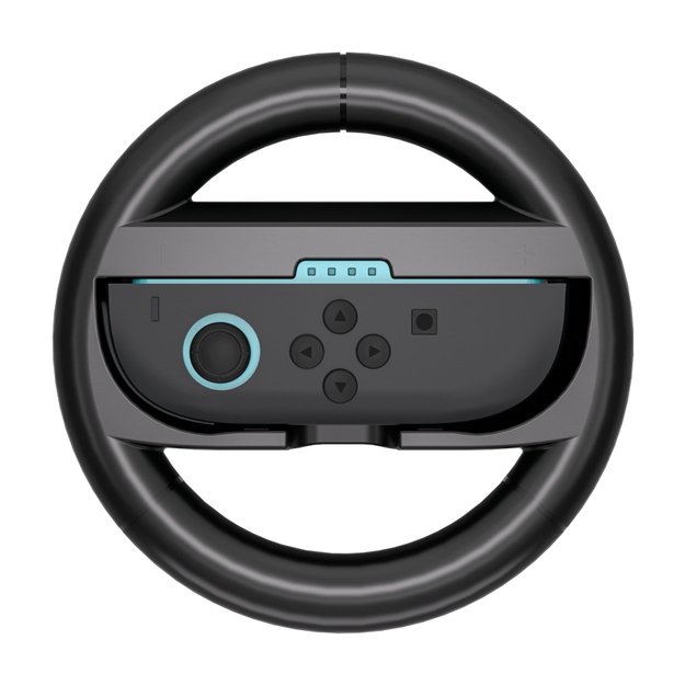 Racing Wheel for Nintendo Switch 2 Joy-Con Controller (Pack of 2) - Black 1