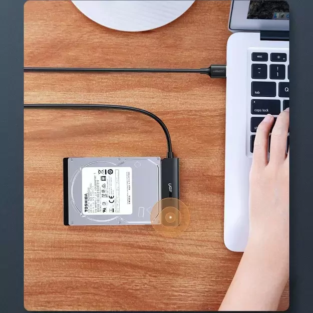 Ugreen adapter HDD SSD 2.5&#39 &#39  SATA III 3.0 - USB 3.2 Gen 1 (USB 5 Gbps) black (70609 CM321) 14
