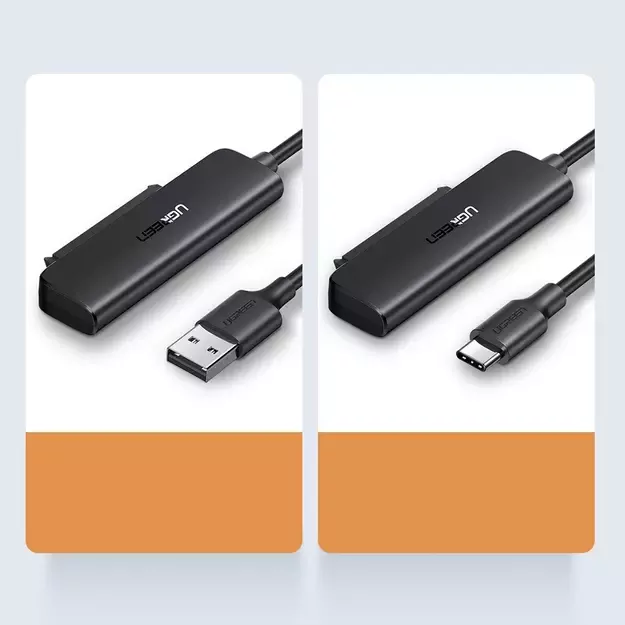 Ugreen adapter HDD SSD 2.5&#39 &#39  SATA III 3.0 - USB 3.2 Gen 1 (USB 5 Gbps) black (70609 CM321) 6
