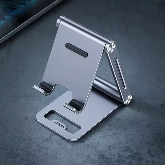 Ugreen metal aluminum folding phone holder tablet gray (LP263 80708) 18