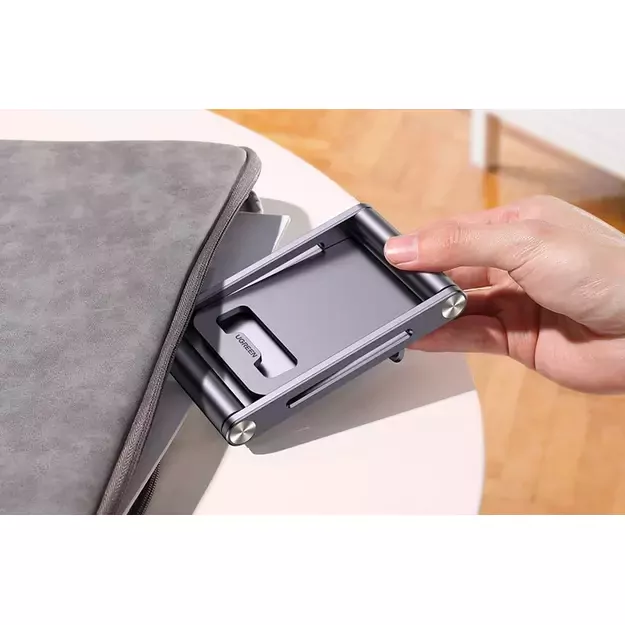 Ugreen metal aluminum folding phone holder tablet gray (LP263 80708) 5