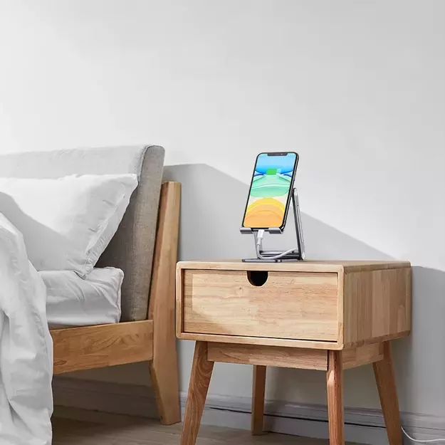 Ugreen metal aluminum folding phone holder tablet gray (LP263 80708) 11
