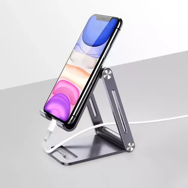 Ugreen metal aluminum folding phone holder tablet gray (LP263 80708) 8