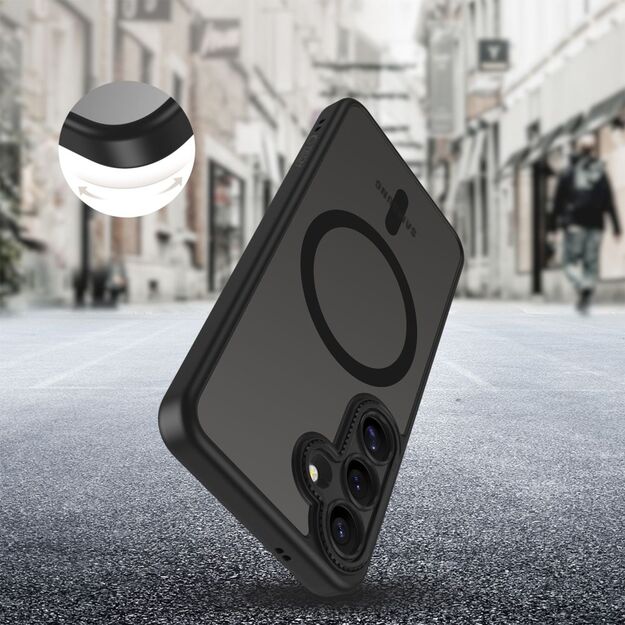 Tech-Protect MagCam MagSafe Case for Samsung Galaxy S25 - Black 4