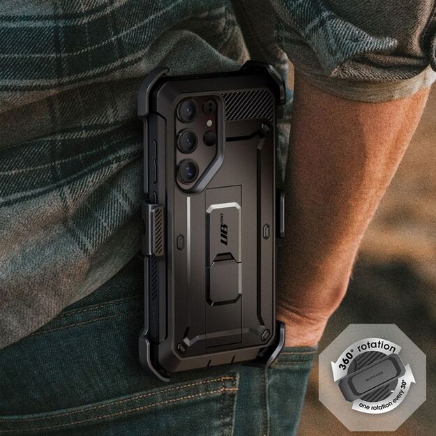 Supcase Unicorn Beetle Pro Case for Samsung Galaxy S25 Ultra - Black 4