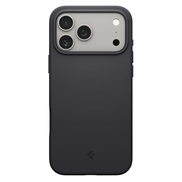 Spigen Silicone Fit MagSafe Case for iPhone 17 Pro - Black 1