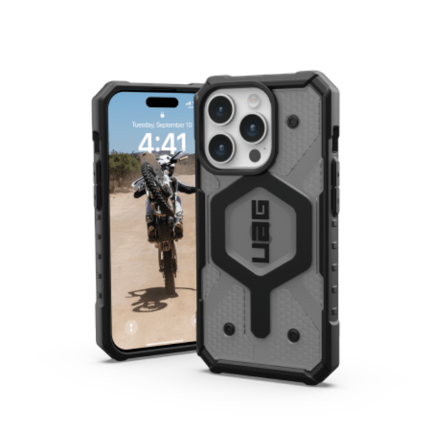 UAG Pathfinder MagSafe case for iPhone 15 Pro - gray 1
