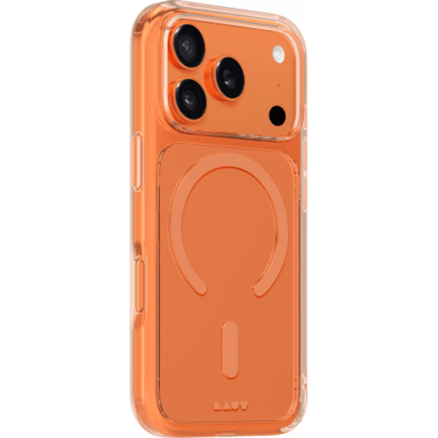 Laut Crystal Fluro MagSafe Case for iPhone 17 Pro Max - Clear Brown 2