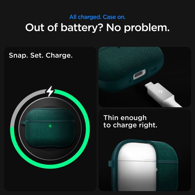Spigen Urban Fit Case for AirPods 3 - Green 14