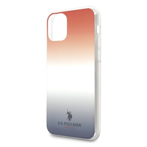 US Polo USHCN65TRDGRB iPhone 11 Pro Max czerwono-niebieski/blue&red Gradient Pattern Collection 2