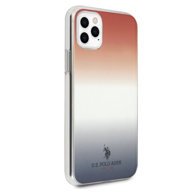 US Polo USHCN65TRDGRB iPhone 11 Pro Max czerwono-niebieski/blue&red Gradient Pattern Collection 4