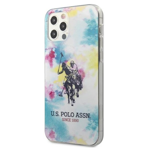 US Polo USHCP12MPCUSML iPhone 12/12 Pro 6,1  multicolor Tie & Dye Collection 1