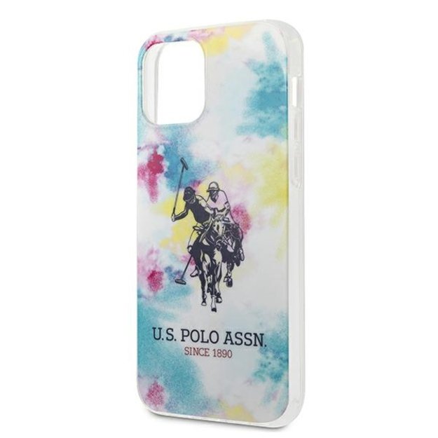 US Polo USHCP12MPCUSML iPhone 12/12 Pro 6,1  multicolor Tie & Dye Collection 7