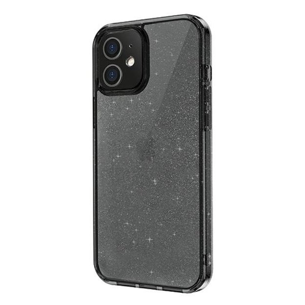 Uniq LifePro Tinsel case for iPhone 12 mini - black 1