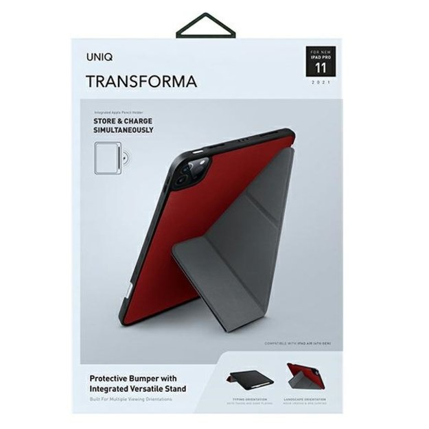 Uniq Transforma case for iPad Pro 11' '  (2021) - red 5