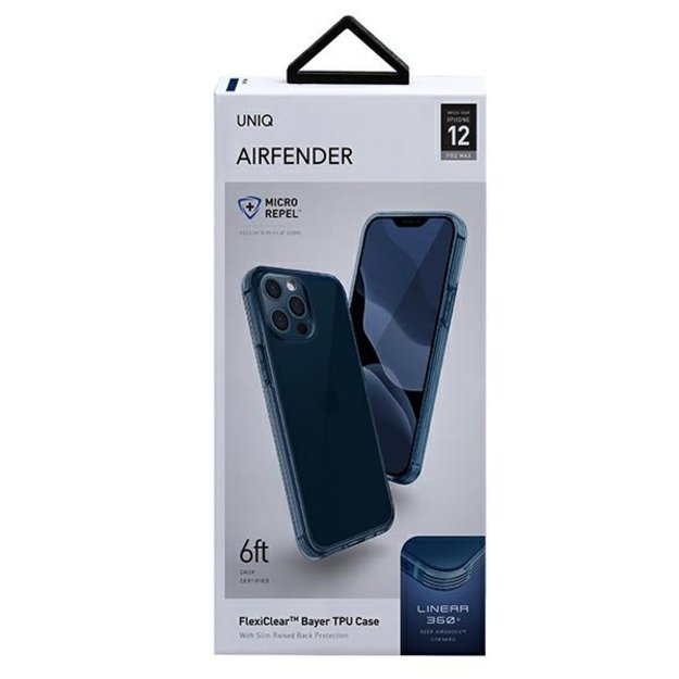 Uniq Air Fender case for iPhone 12 Pro Max - blue 5