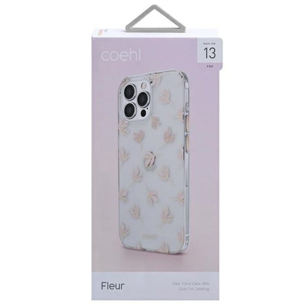 Uniq Coehl Fleur case for iPhone 13 Pro / iPhone 13 - pink 1
