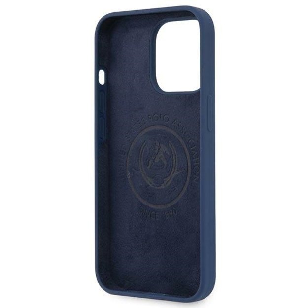 US Polo USHCP13XSFGV iPhone 13 Pro Max 6,7  granatowy/navy Silicone Collection 6