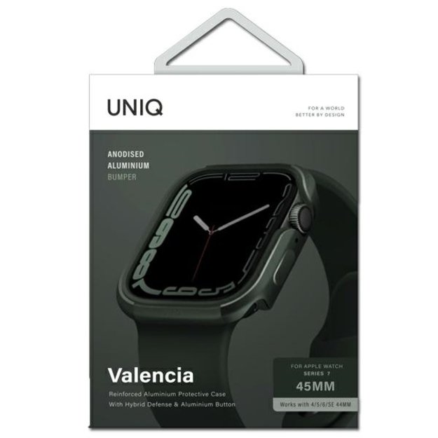 Uniq Valencia case for Apple Watch 4/5/6/7/8/SE/SE2 45/44mm - green 2