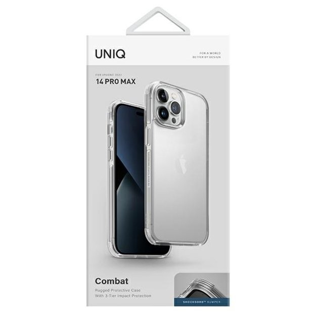 Uniq Combat case for iPhone 14 Pro Max - transparent 8