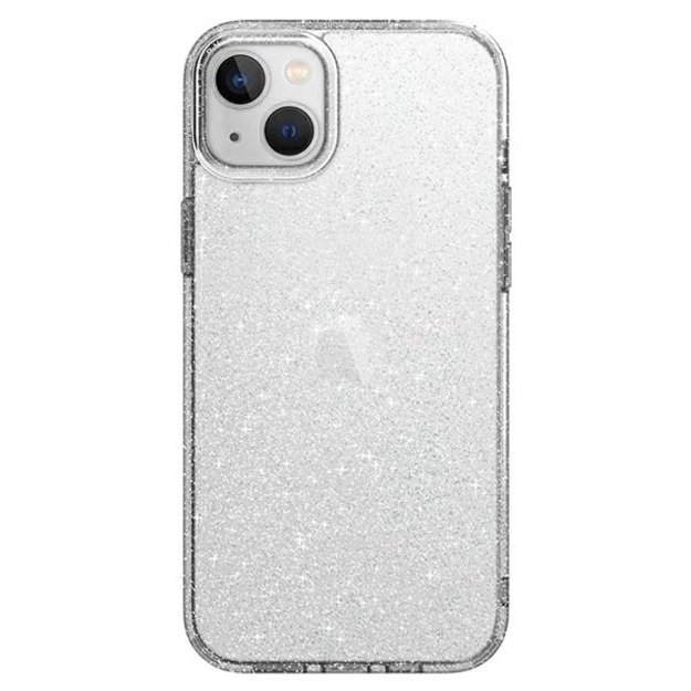 Uniq LifePro Xtreme case for iPhone 14 Plus - transparent and silver 1