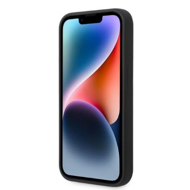 Karl Lagerfeld KLHMP14XSSKCK iPhone 14 Pro Max 6.7 &quot hardcase black / black Liquid Silicone Karl &amp  Choupette Magsafe 4