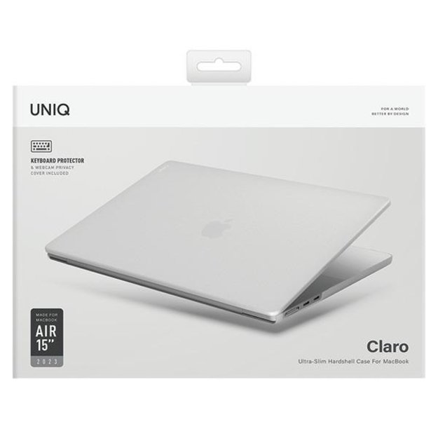 Uniq Claro MacBook Air 15' '  case (2023) - transparent 2
