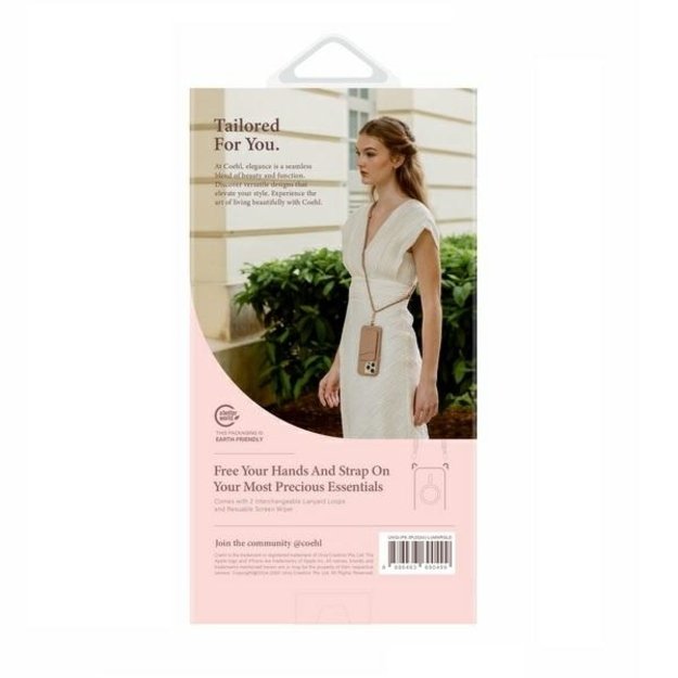 Uniq Coehl Lumino Magnetic Charging Case for iPhone 16 Pro - Gold 5