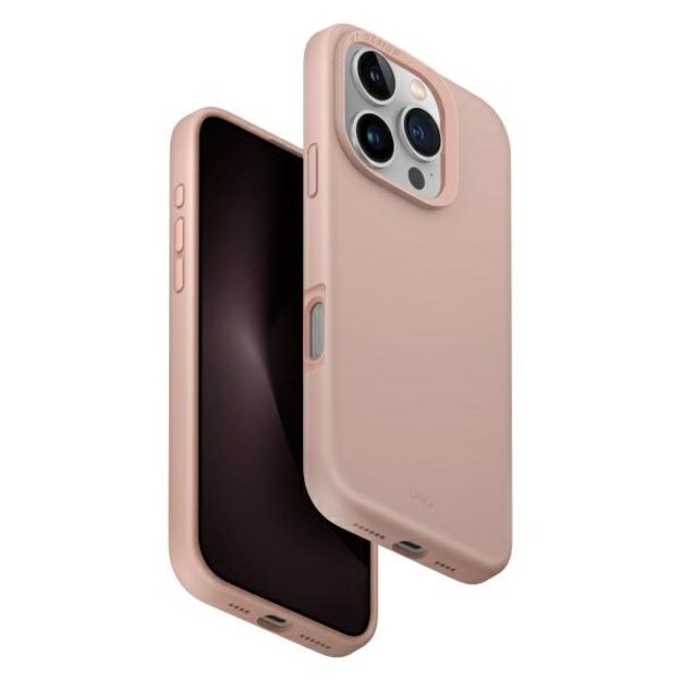Uniq Lino Hue Magclick Charging Case for iPhone 16 Pro - Pink 6