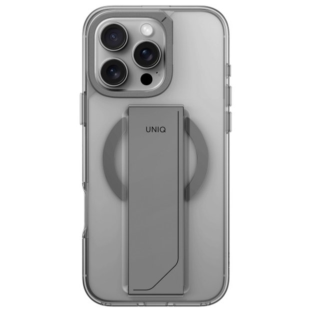 Uniq Heldro Max Magclick Charging Case for iPhone 16 Pro - Transparent 1