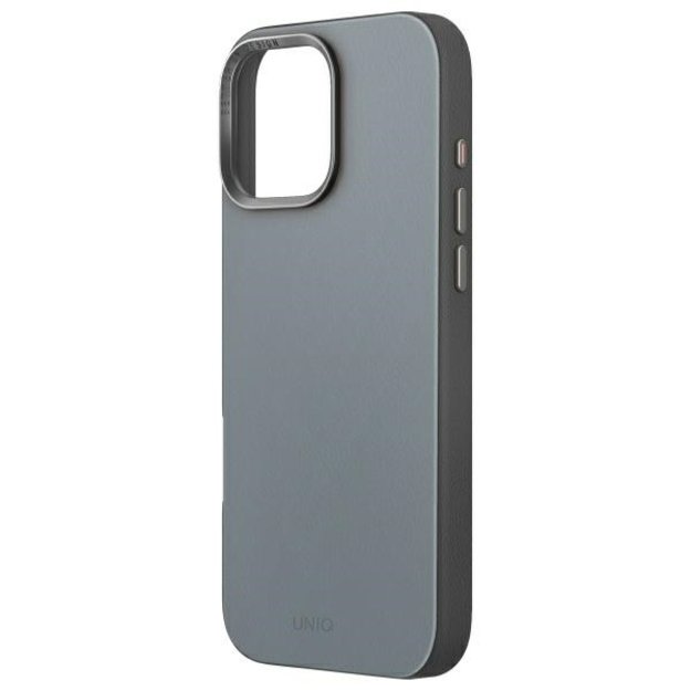 Uniq Lyden DS iPhone 16 Pro Max 6.9&quot  Magclick Charging case blue-black/washed blue-black 2