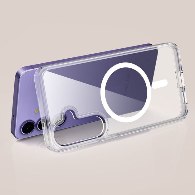 Tech-Protect FlexAir Hybrid MagSafe Case for Samsung Galaxy S25+ - Clear 2