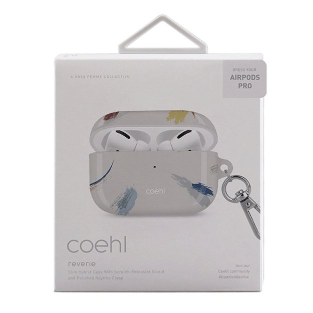 Uniq Coehl Reverie AirPods Pro Case Beige/Soft Ivory 2