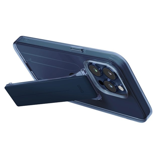 Uniq case Heldro Mount with Stand iPhone 15 Pro Max 6.7&quot  blue/ultamarine deep blue 2
